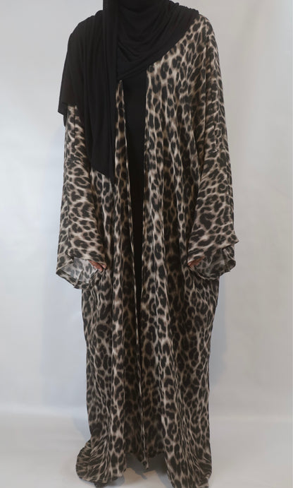 Leopard Abaya