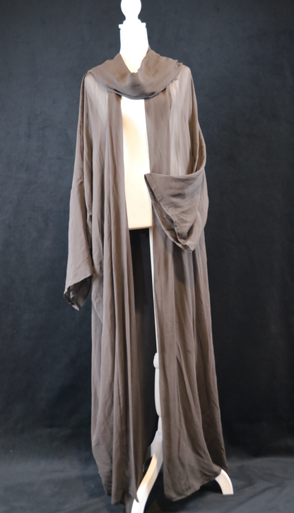 Slate Outerwear Abaya & Hijab Set
