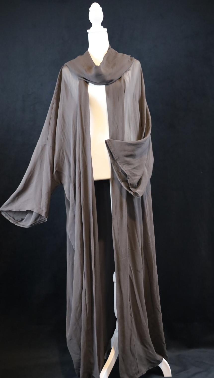 Slate Outerwear Abaya & Hijab Set