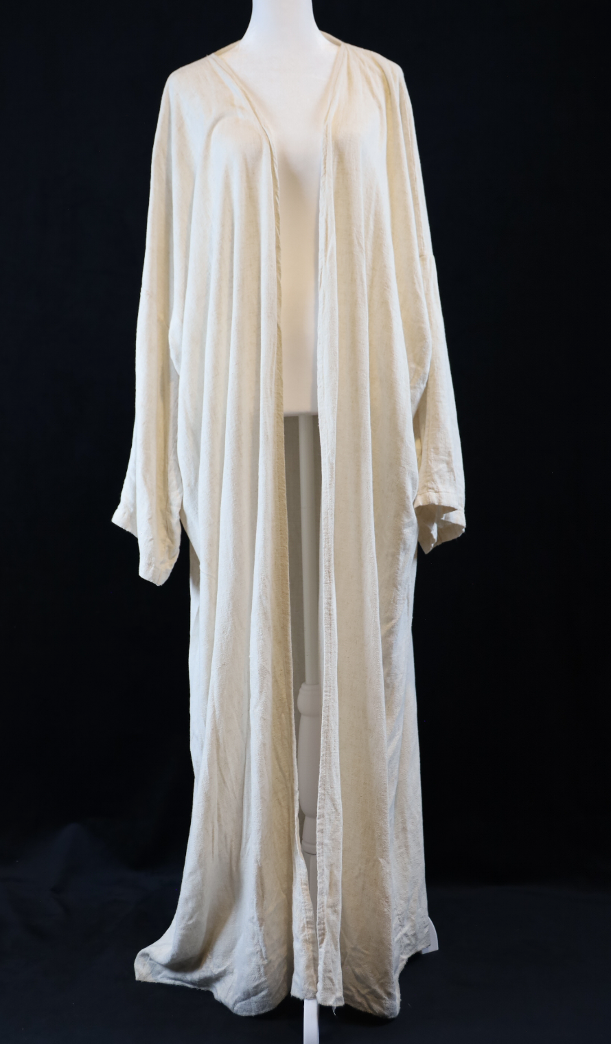 Cream Linen Abaya